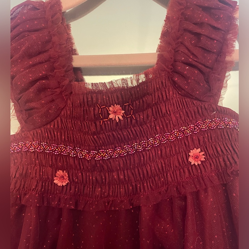 Beautiful girls high low Luna Luna dress sz 6